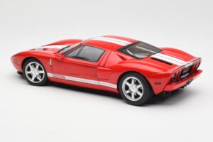 Ford GT Rouge AUTOart 1:18 73021 Métal Moulé — image 7 sur 8