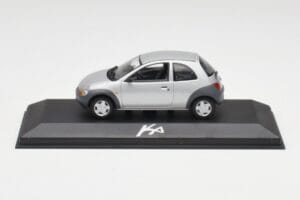 Ford Ka Mk1 Gris Argent Minichamps 1:43 130248 Métal Moulé