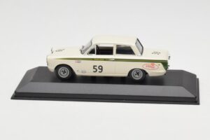 Ford Lotus Cortina Mk1 #59 J. Clark / R. Parsons Sebring 12 Hours 1964 Minichamps 1:43 400648259 Métal Moulé