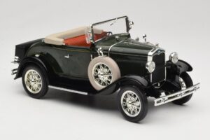Ford Model A Vert Foncé Motor City 1:18 20003 Métal Moulé — image 6 sur 8
