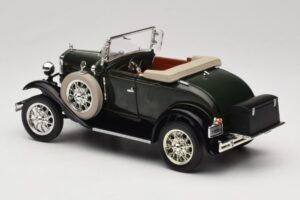 Ford Model A Vert Foncé Motor City 1:18 20003 Métal Moulé — image 7 sur 8