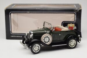 Ford Model A Vert Foncé Motor City 1:18 20003 Métal Moulé — image 8 sur 8