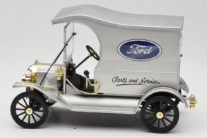 Ford Model T Delivery Truck Argent Eagle Collectibles 1:18 430600 Métal Moulé — image 3 sur 6
