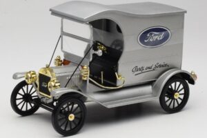 Ford Model T Delivery Truck Argent Eagle Collectibles 1:18 430600 Métal Moulé