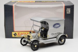 Ford Model T Delivery Truck Argent Eagle Collectibles 1:18 430600 Métal Moulé — image 6 sur 6