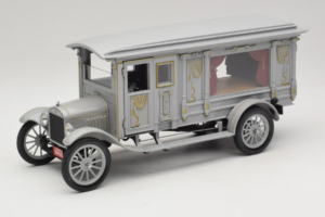 Ford Model T Corbillard Sculpté Orné Precision Miniatures 1:18 PMSC-07G Métal Moulé