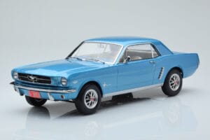 Ford Mustang Coupé Turquoise Norev 1:18 182800 Métal Moulé