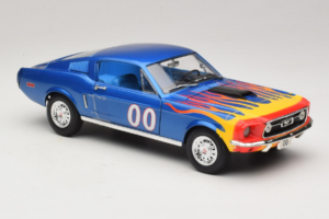 Ford Mustang Cooter's Car Dukes of Hazzard Tomy 1:18 21957P Métal Moulé — image 4 sur 6