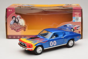 Ford Mustang Cooter's Car Dukes of Hazzard Tomy 1:18 21957P Métal Moulé — image 6 sur 6