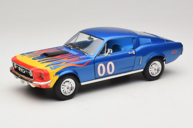 Ford Mustang Cooter's Car Dukes of Hazzard Tomy 1:18 21957P Métal Moulé
