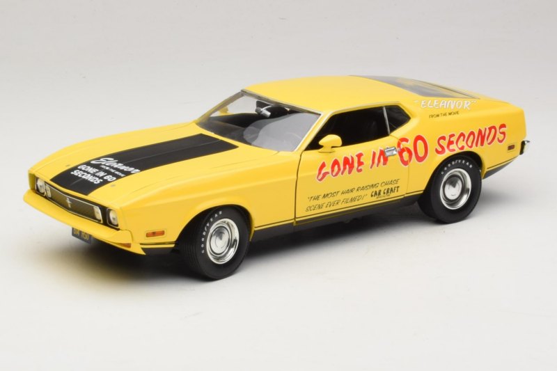 Ford Mustang Eleanor Gone in 60 Seconds Movie Car GreenLight 1:18 13548 Métal Moulé
