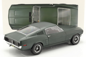 Ford Mustang Fastback Satin Green Metallic Norev 1:12 122702 Métal Moulé — image 4 sur 5