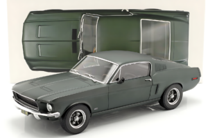 Ford Mustang Fastback Satin Green Metallic Norev 1:12 122702 Métal Moulé — image 5 sur 5