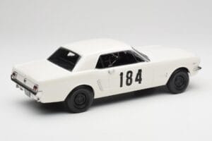Ford Mustang Hardtop #184 B. Neyret / J. Terramorsi Rally Monte Carlo 1965 Norev 1:18 182801 Métal Moulé — image 2 sur 6