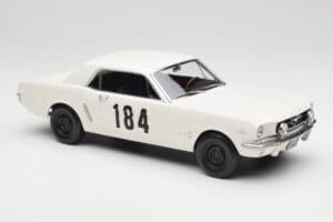 Ford Mustang Hardtop #184 B. Neyret / J. Terramorsi Rally Monte Carlo 1965 Norev 1:18 182801 Métal Moulé — image 4 sur 6