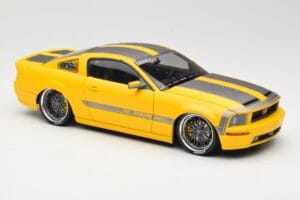Ford Mustang S197 Cesam by Parotech Jaune Norev 1:18 182700 Métal Moulé — image 6 sur 8