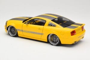 Ford Mustang S197 Cesam by Parotech Jaune Norev 1:18 182700 Métal Moulé — image 7 sur 8