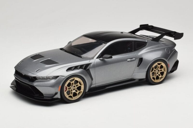 Ford Mustang S650 GTD Metallic Grey IXO 1:18 MCG18576 Métal Moulé