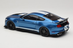 Ford Mustang Shelby GT500 S550 Atlas Blue Metallic IXO 1:18 18RDC244-FO Métal Moulé — image 7 sur 8