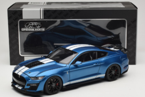 Ford Mustang Shelby GT500 S550 Atlas Blue Metallic IXO 1:18 18RDC244-FO Métal Moulé — image 8 sur 8