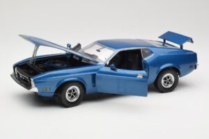 Ford Mustang SportsRoof Bleu Sun Star 1:18 3612 Métal Moulé — image 2 sur 8