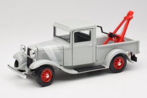 Ford Pick-Up Wrecker Gris Road Signature 1:18 92257 Métal Moulé