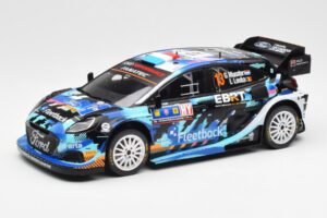 Ford Puma Rally1 #13 G. Munster / L. Louka Rally Central Europe 2023 IXO 1:18 18RMC188 Métal Moulé
