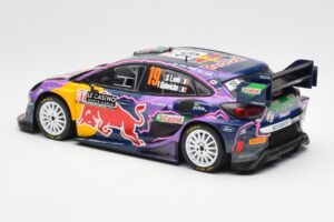 Ford Puma Rally1 #19 S. Loeb / I. Galmiche Rally Monte Carlo Winner 2022 IXO 1:18 18RMC110 Métal Moulé — image 5 sur 6