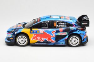 Ford Puma Rally1 #8 O. Tanak / M. Jarveoja 3rd Rally Central Europe 2023 IXO 1:18 18RMC187 Métal Moulé — image 3 sur 6