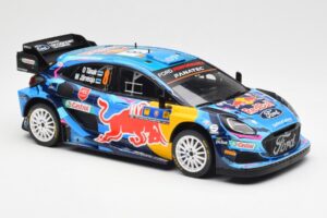 Ford Puma Rally1 #8 O. Tanak / M. Jarveoja 3rd Rally Central Europe 2023 IXO 1:18 18RMC187 Métal Moulé — image 4 sur 6