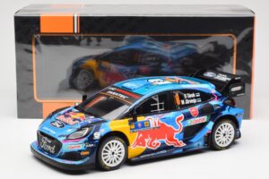 Ford Puma Rally1 #8 O. Tanak / M. Jarveoja 3rd Rally Central Europe 2023 IXO 1:18 18RMC187 Métal Moulé — image 6 sur 6
