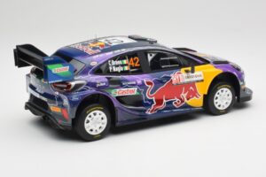 Ford Puma Rally1 #42 C. Breen / P. Nagle M-Sport Ford Rally Italia Sardegna 2022 TopSpeed 1:18 TS0491 Métal Moulé — image 2 sur 6