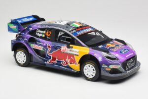 Ford Puma Rally1 #42 C. Breen / P. Nagle M-Sport Ford Rally Italia Sardegna 2022 TopSpeed 1:18 TS0491 Métal Moulé — image 4 sur 6