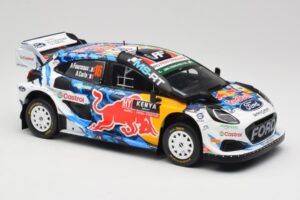 Ford Puma Rally1 WRC M-Sport #16 A. Fourmaux / A. Coria Safari Rally Kenya 2024 IXO 1:18 18RMC207 Métal Moulé — image 4 sur 6