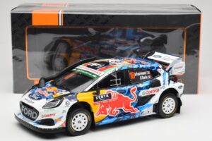 Ford Puma Rally1 WRC M-Sport #16 A. Fourmaux / A. Coria Safari Rally Kenya 2024 IXO 1:18 18RMC207 Métal Moulé — image 6 sur 6