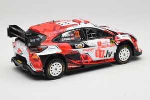 Ford Puma Rally1 WRC #22 M-Sport Ford World Rally Team M. Sesks / R. Francis Rally Poland 2024 IXO 1:18 18RMC215 Métal Moulé — image 2 sur 6
