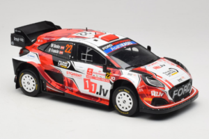 Ford Puma Rally1 WRC #22 M-Sport Ford World Rally Team M. Sesks / R. Francis Rally Poland 2024 IXO 1:18 18RMC215 Métal Moulé — image 4 sur 6