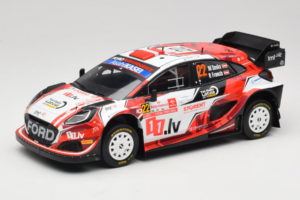 Ford Puma Rally1 WRC #22 M-Sport Ford World Rally Team M. Sesks / R. Francis Rally Poland 2024 IXO 1:18 18RMC215 Métal Moulé