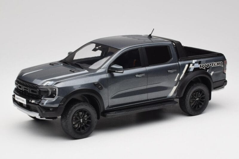 Ford Ranger Raptor Gris Métallique MCG 1:18 MCG18457 Métal Moulé