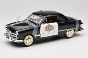 Ford Sedan Washington State Police Solido 1:18 8158 Métal Moulé