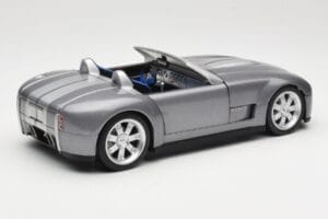 Shelby Cobra Cabriolet Grey Metallic Hot Wheels 1:18 G7220 Métal Moulé — image 3 sur 8