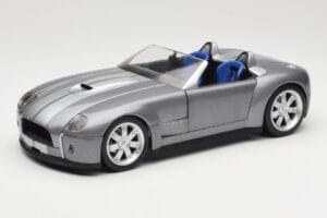Shelby Cobra Cabriolet Grey Metallic Hot Wheels 1:18 G7220 Métal Moulé