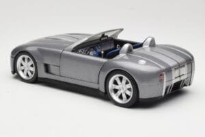 Shelby Cobra Cabriolet Grey Metallic Hot Wheels 1:18 G7220 Métal Moulé — image 7 sur 8