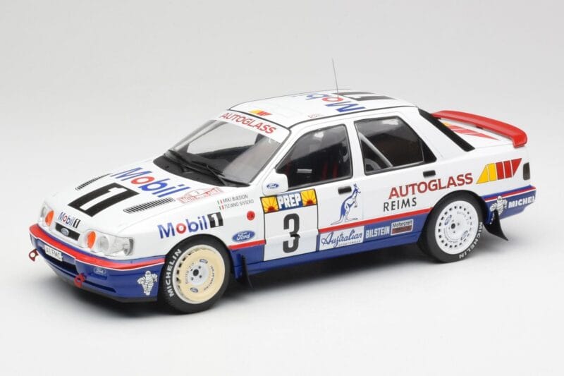 Ford Sierra RS Cosworth 4x4 #3 M. Biasion / T. Siviero Rally Monte Carlo 1992 MCG 1:18 MCG18355R Métal Moulé