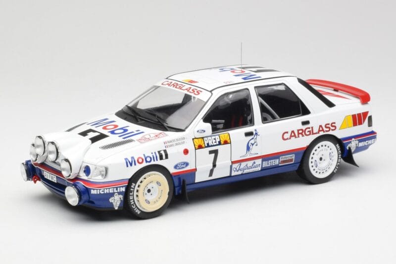 Ford Sierra RS Cosworth 4x4 #7 F. Delecour / D. Grataloup Rally Monte Carlo 1992 MCG 1:18 MCG18356R Métal Moulé