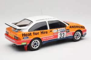 Ford Sierra RS Cosworth #33 R. Brookes RAC Rally 1989 IXO 1:18 18RMC115 Métal Moulé — image 2 sur 6