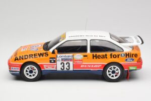 Ford Sierra RS Cosworth #33 R. Brookes RAC Rally 1989 IXO 1:18 18RMC115 Métal Moulé — image 3 sur 6