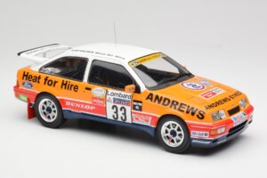 Ford Sierra RS Cosworth #33 R. Brookes RAC Rally 1989 IXO 1:18 18RMC115 Métal Moulé — image 4 sur 6