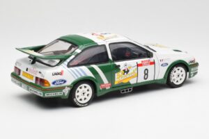 Ford Sierra RS Cosworth #8 D. Auriol / B. Occelli Rally Tour de Corse 1988 AUTOart 1:18 88812 Métal Moulé — image 3 sur 8