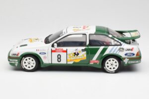 Ford Sierra RS Cosworth #8 D. Auriol / B. Occelli Rally Tour de Corse 1988 AUTOart 1:18 88812 Métal Moulé — image 4 sur 8